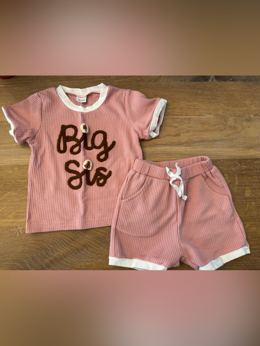 Big Sis Toddler Outfit